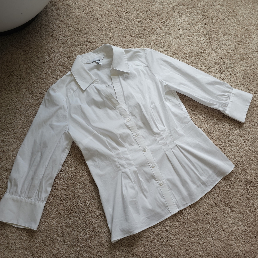 White House Black Market Button Up Blouse